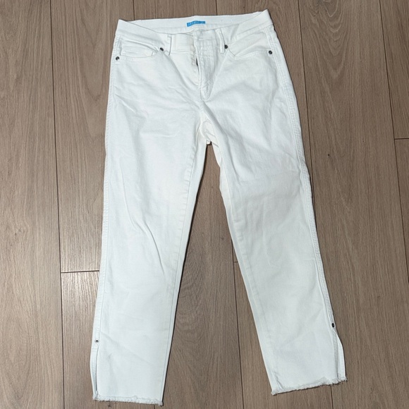 J. McLaughlin Denim - J. McLaughlin White Straight Jeans size 4